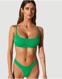 Form and Fold - The 90s Crop Underwire D-G Top