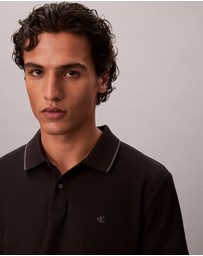 Calvin Klein - Refined Pique Tipped Polo Shirt