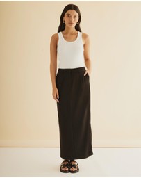 Atmos&Here - Lina Column Maxi Skirt