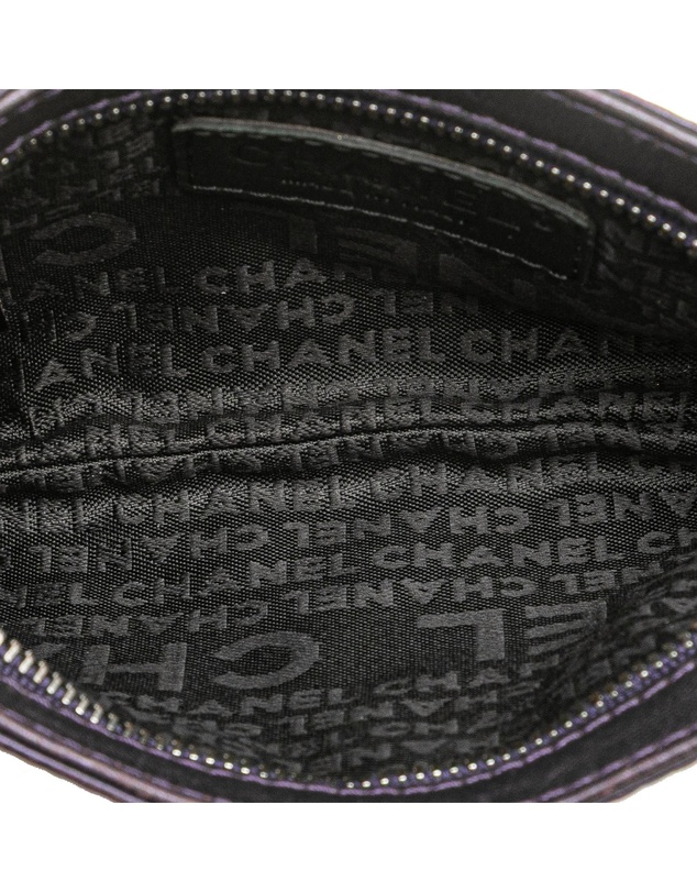 Pre-Loved by Azura Reborn - Pre-Loved chanel Embossed Floral Design Bag with Chain Strap Accessory