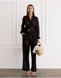Aqua Blu Australia - Foncé Resort Pants