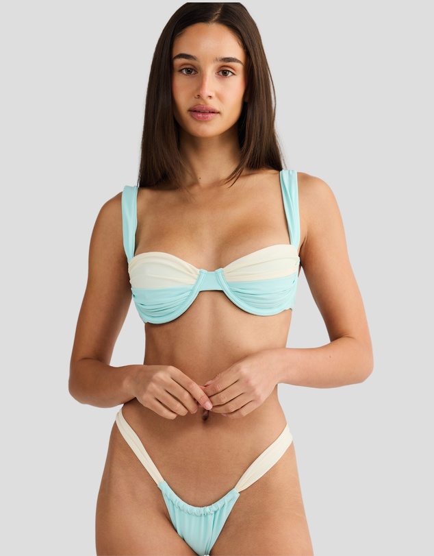 Vacay Swimwear - Rhodes Top Glacier