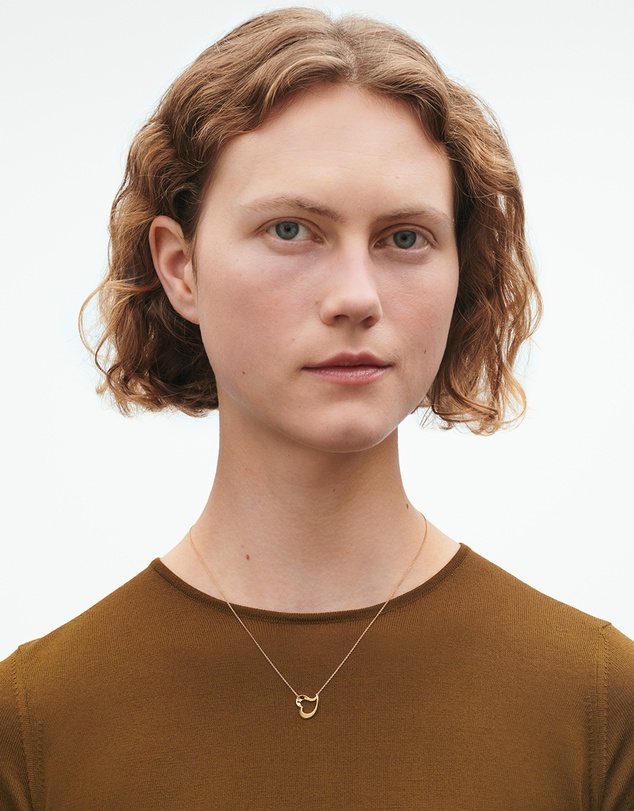 Georg Jensen - Love Leaf Heart Necklace