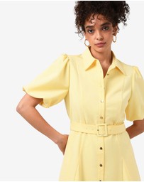 Forcast - Amera Utility Mini Belt Dress