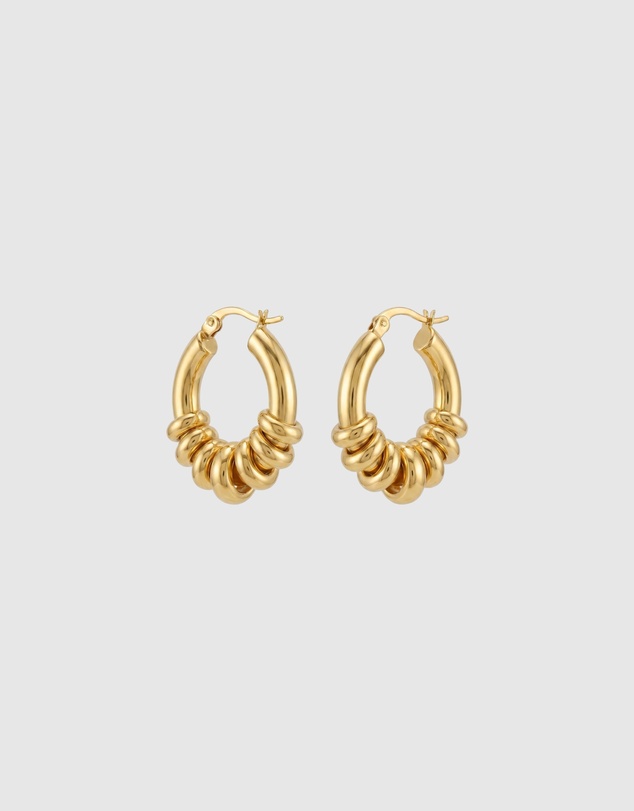 Miz Casa and Co - Liana Hoop Earrings