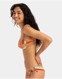 Roxy - Womens Sunset Stripe Bikini Top