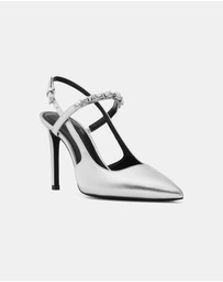 Michael Kors - Dina Flex High Sling Pumps - Women's