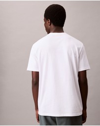 Calvin Klein Jeans - Embroidered Monogram Logo Relaxed T-Shirt