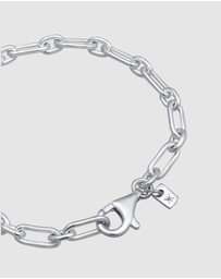 Kuzzoi - ICONIC EXCLUSIVE - Bracelet Male Link Chain 925 Sterling Silver