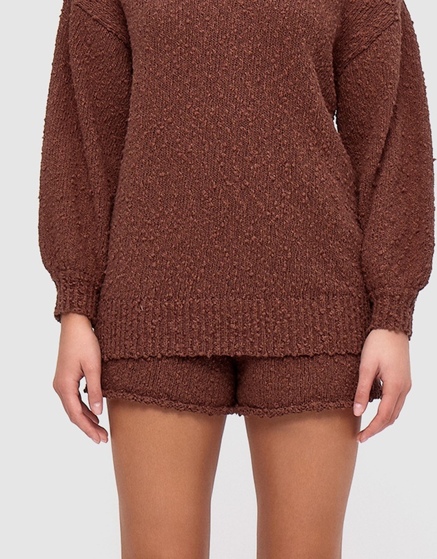Zulu & Zephyr - Boucle Knit Shorts
