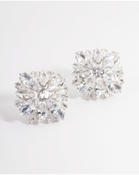 Lovisa - Silver Statement Stud Earrings