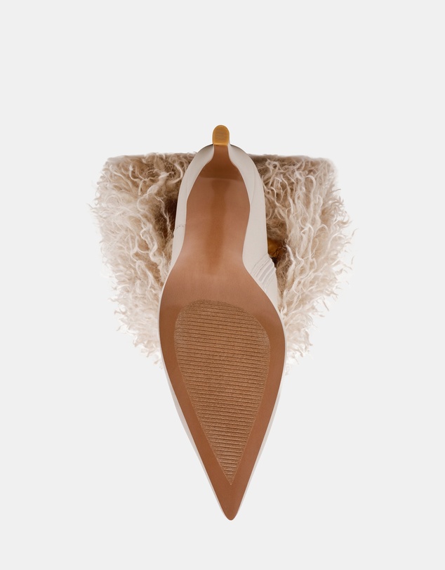 Steve Madden - Icon Off White Boots