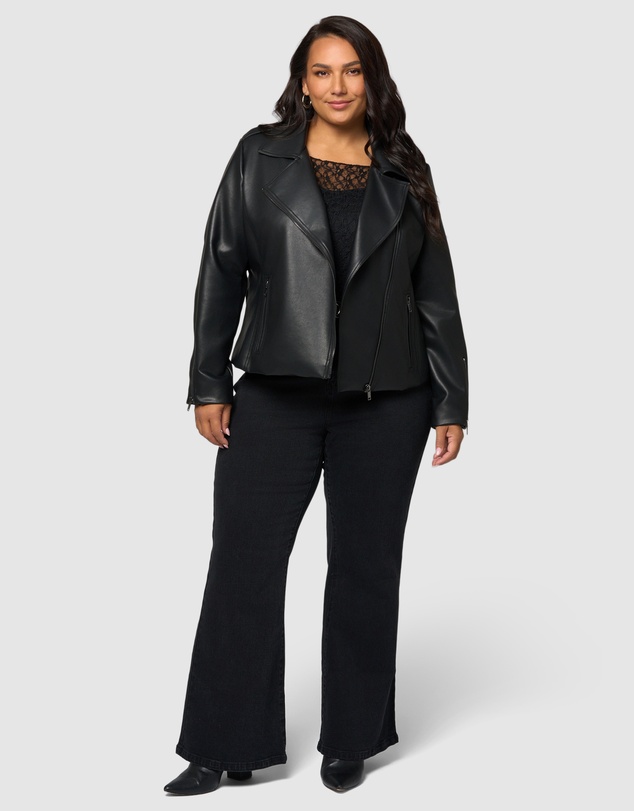 Indigo Tonic - Cori Biker Jacket