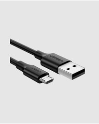Ugreen - UGreen USB 2.0 Male to Micro USB Data Cable 0.5M 480Mbps Black
