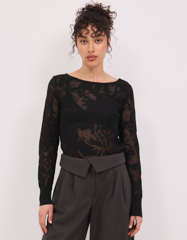Calli - Jasmina Floral LS Knit Top