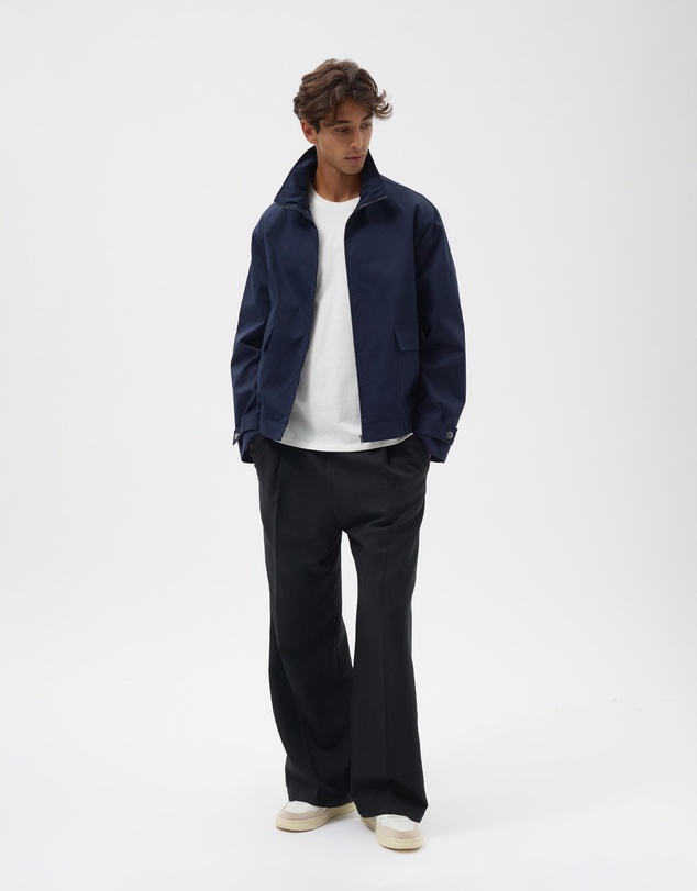 AERE - Maddox Cotton Twill Funnel Jacket