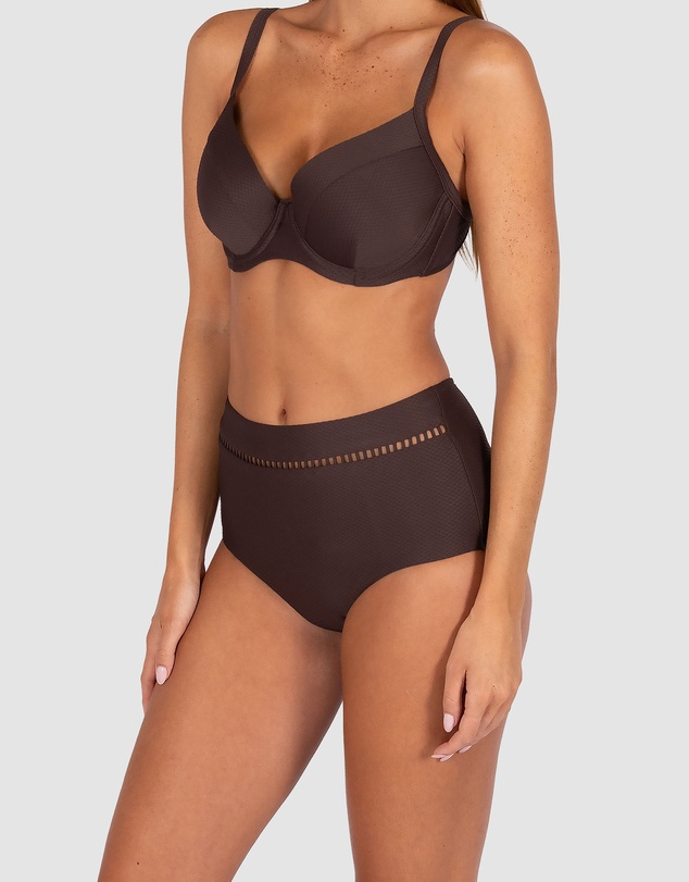 Baku Swimwear - Rococco Lace High Waist Bikini Bottom