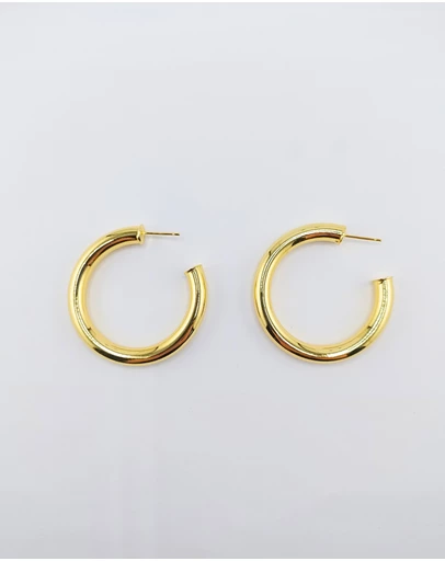 Izoa - Jessica Hoop Earrings