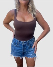 Core Trainer - Everyday Ribbed Bodysuit