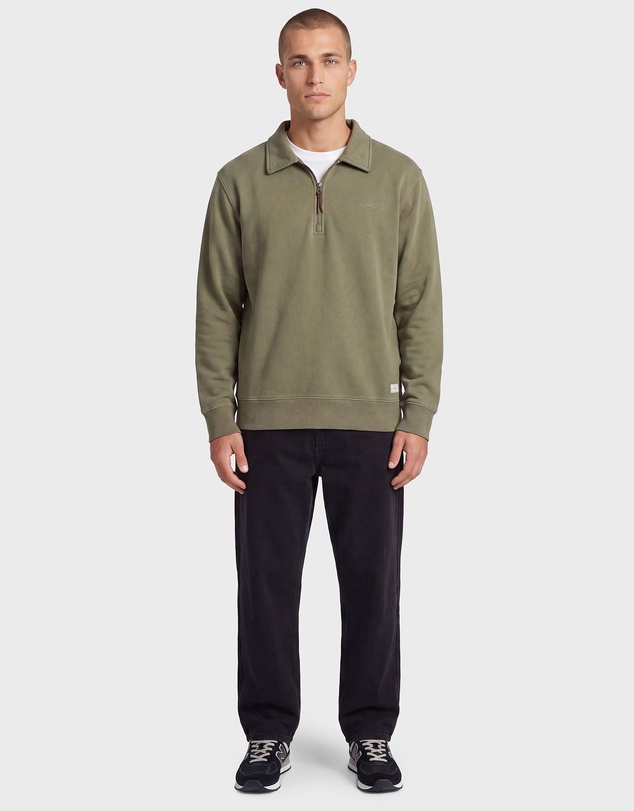 Academy Brand - La Brea 1/4 Zip Polo Sweat