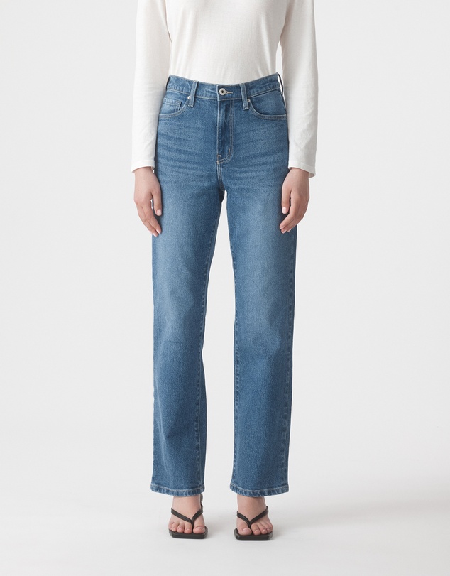 Outland Denim - Zoe High Straight Jean 31