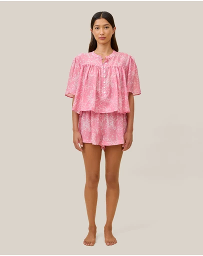 Papinelle - Cheri Blossom Gathered Top