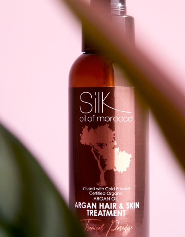 Silk Oil of Morocco - Argan Hair and Skin Treatment Tropical Paradise - 125ml