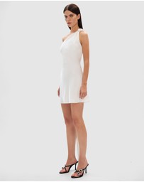MISHA - Julianna Satin Mini Dress