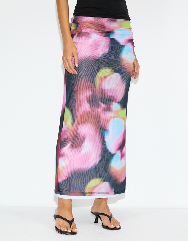 Dazie - Cici Mesh Midi Skirt