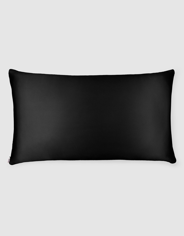 Shhh Silk - Mulberry Silk Beauty Pillowcase - Black - King