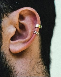 Haze & Glory - ICONIC EXCLUSIVE - Earrings Earcuff New Basic Look in 925 Sterling Silver