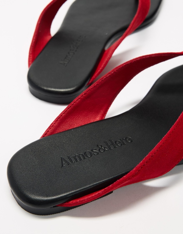 Atmos&Here - Lara Suede Sandals