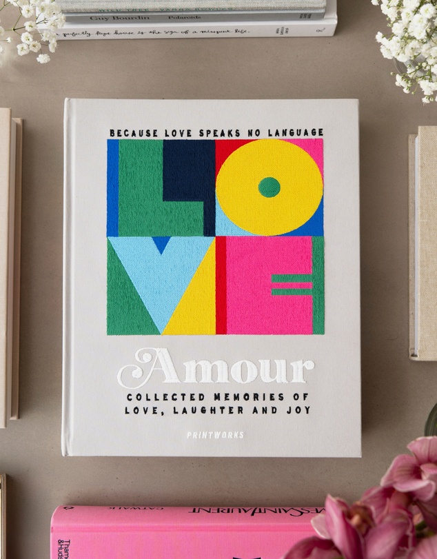 Printworks - Printworks Embroidered Photo Album-Amour