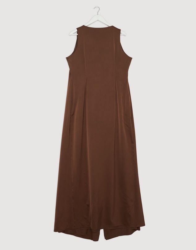 Revibe - Repaired CHANCERY Lani Sleeveless Wrap Maxi Dress - AU 16