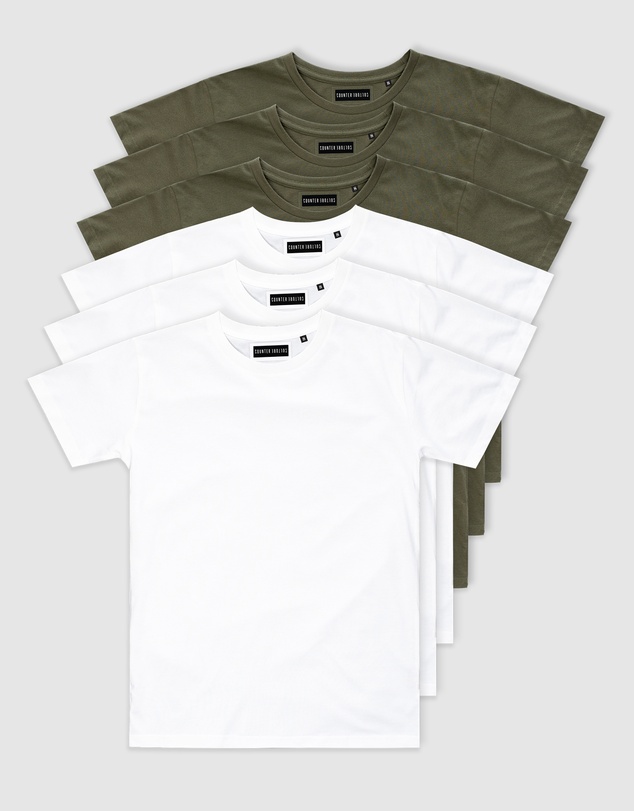 Counter Culture - 6-Pack Absent Tee - Youth