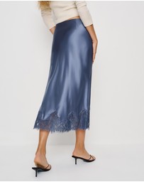 Reformation - Carolina Silk Skirt