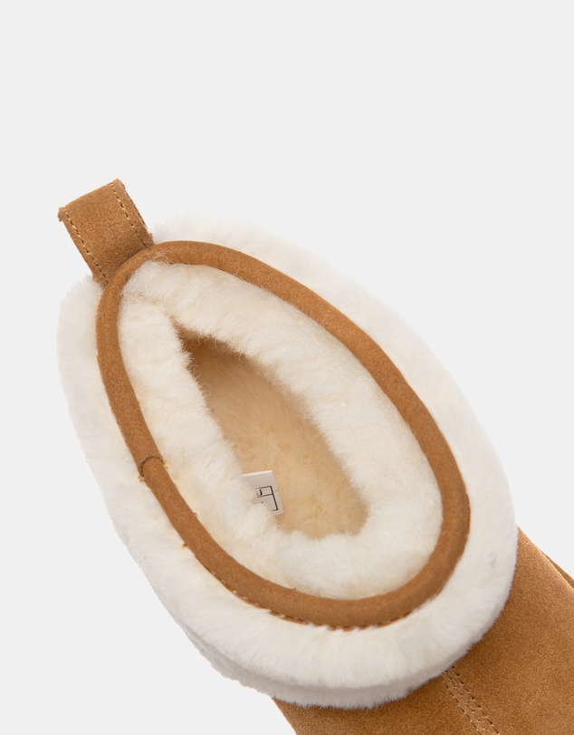 EVERAU - Australian Shepherd Ugg Eirwen Platform Cow Suede Upper UGG Boots