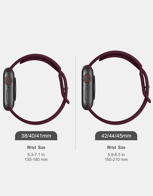 Friendie - Silicone Sports Band – The Noosa – Apple Compatible