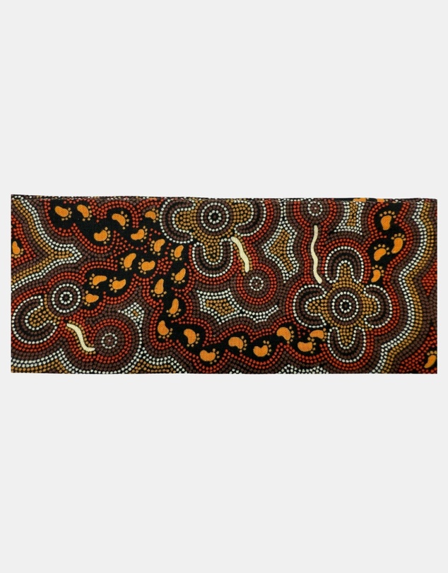 Jacaru - Jacaru 1675 Cotton Scarf Walkabout (Aboriginal design)