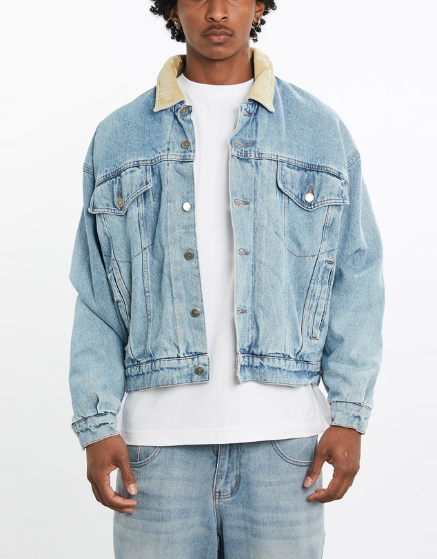 Vintage by The Real Deal - Pre Loved - Vintage 90s Wrangler Blanket Lined Denim Jacket