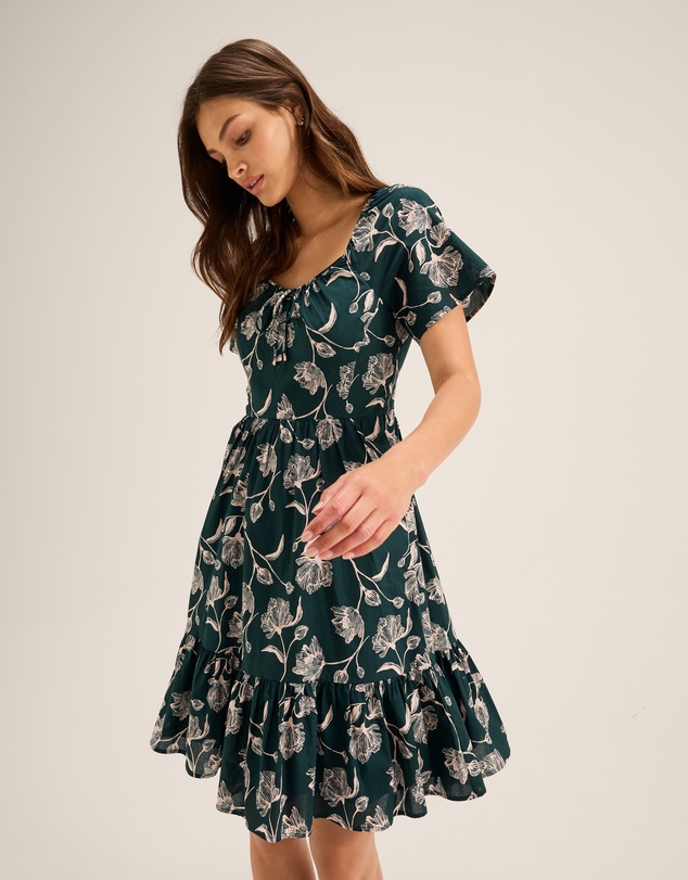 Review - Vinta Floral Mini Dress