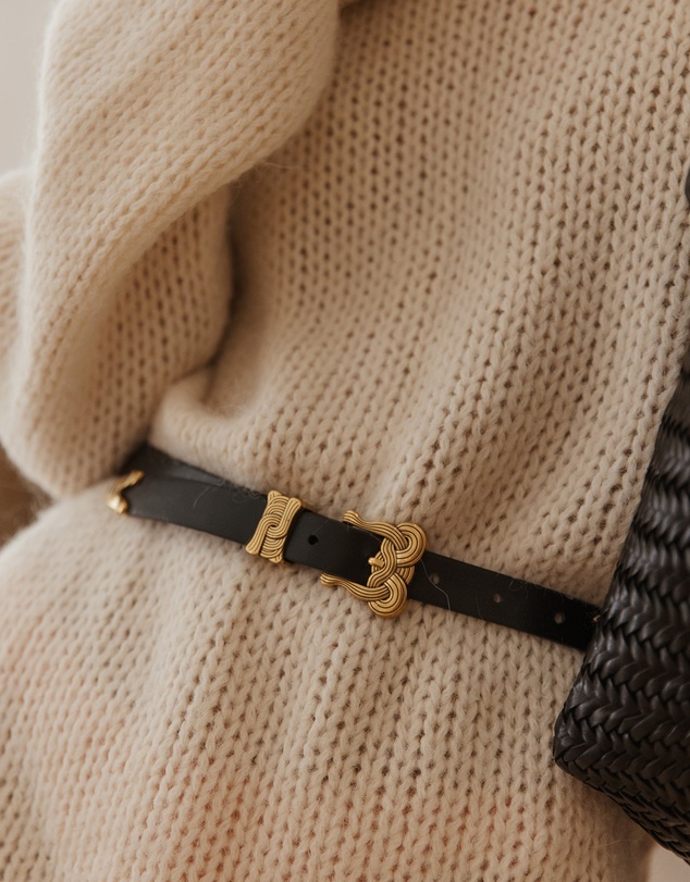 Sol Sana - Scribe Belt Black/Gold