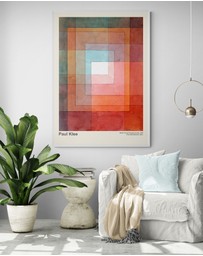 Inka Arthouse - White Unframed Polyphonically by Paul Klee Art Print