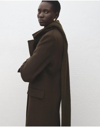 M.N.G - Double-Breasted Wool Coat