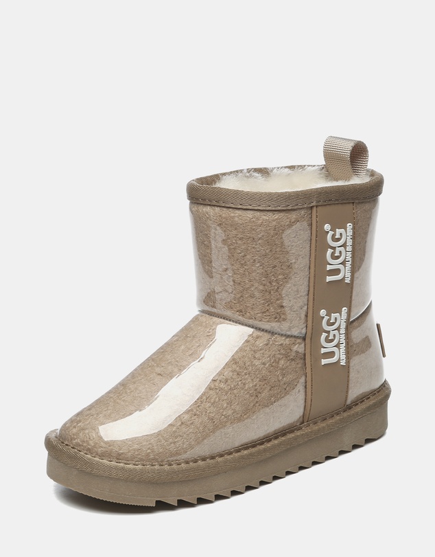 EVERAU - Australian Shepherd Ugg Kids Coated Classic Sheepskin Upper UGG Boots