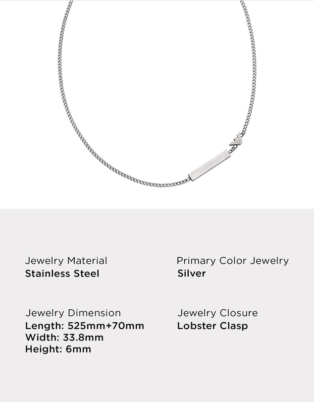 Emporio Armani - Silver Necklace