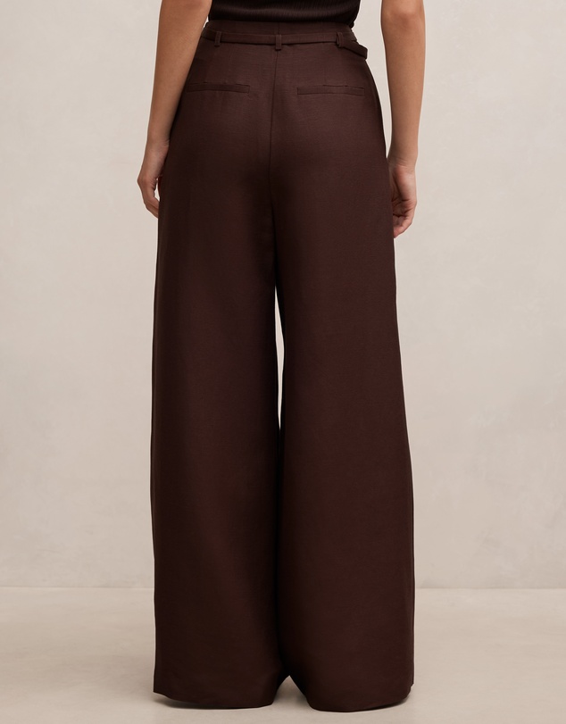 Forever New - Matilda Linen Blend Wide Leg Pants