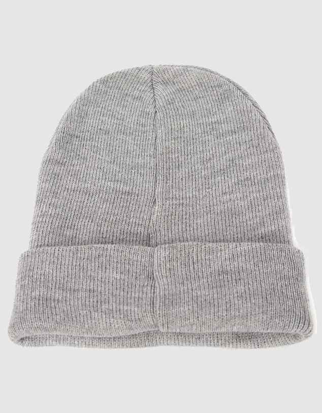 Max Alexander - European Made Grey Wool Beanie
