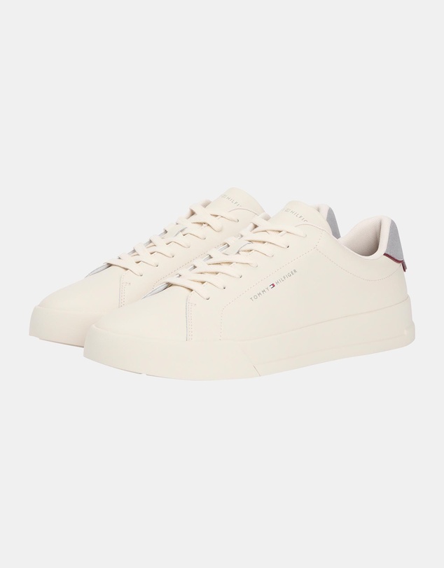 Tommy Hilfiger - TH Court Essential Leather Sneakers - Men's