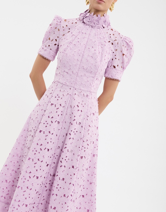 Rebecca Vallance - Kitsu Short Sleeve Midi Dress